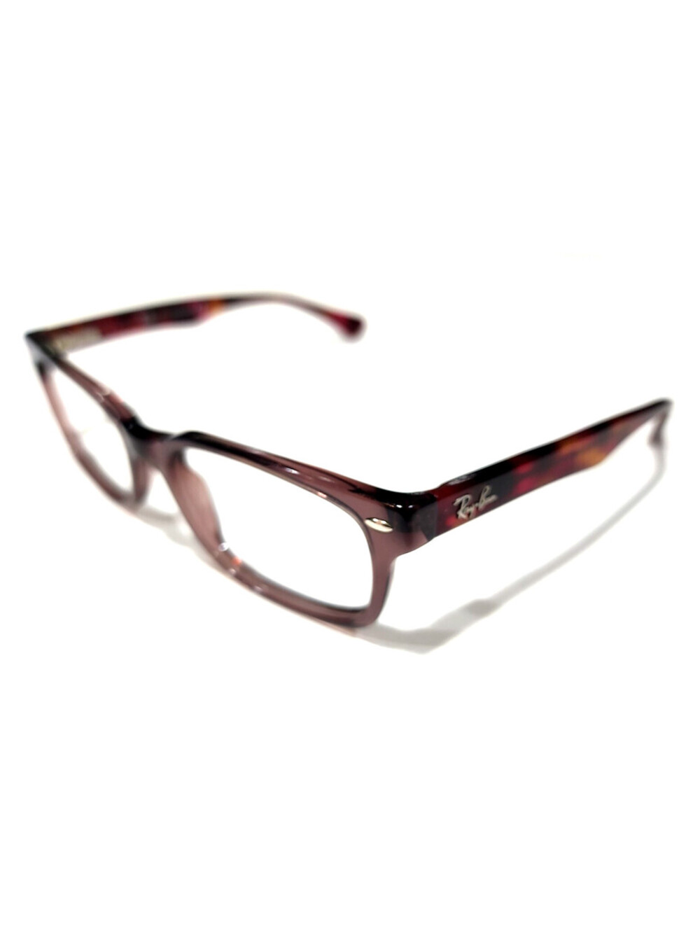 Ray Ban RB5286 5628 Purple Tortoise Square Eyeglasses 51-18 135